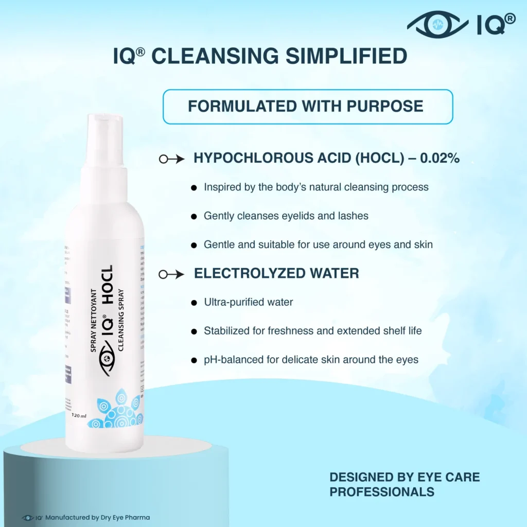 IQ® Pure Hypochlorous (HOCL) Cleansing Spray